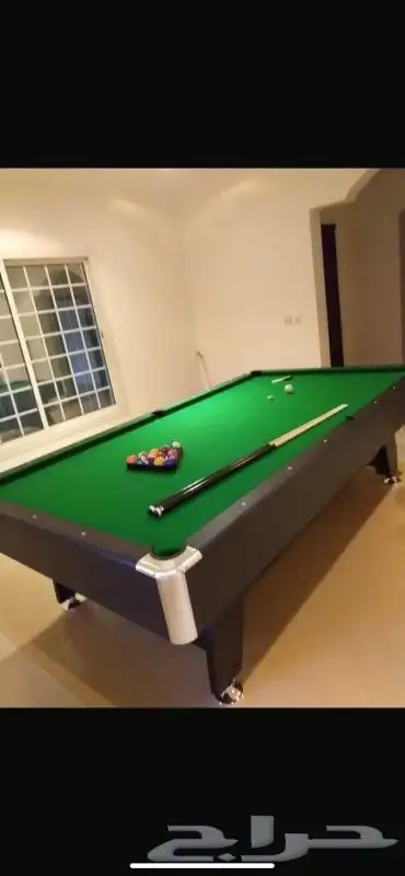 طاولات بلياردو خشب ورخام تنس هوكي فرفيرة جديد طاولة 4 بواحد 22