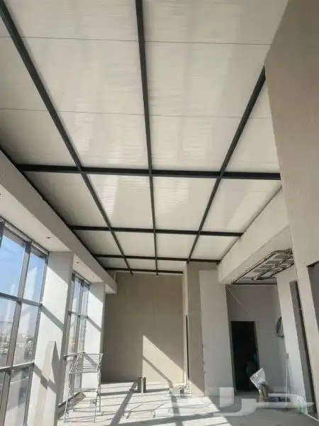 سندوتش بنل سواتر الحديد - سواتر أخشاب بلاستيك - سواتر PVC - 0