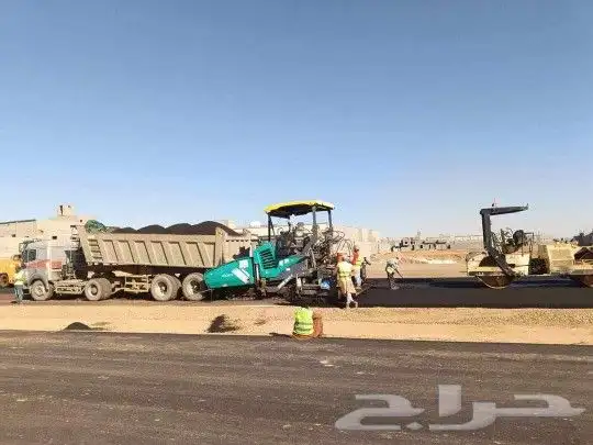 مؤسيسه الحياه لي عمل جميع انواع الاسفلت 4