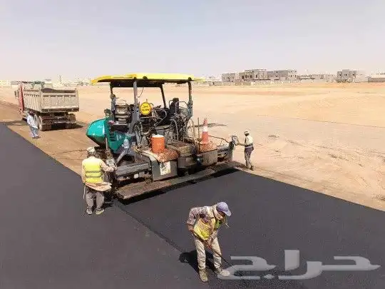 مؤسيسه الحياه لي عمل جميع انواع الاسفلت 7