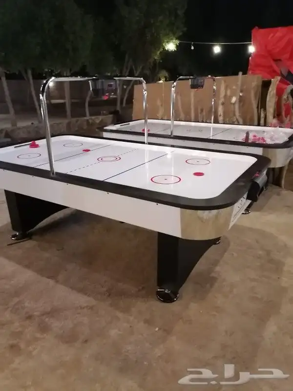 طاولات بلياردو خشب ورخام تنس هوكي فرفيرة جديد طاولة 4 بواحد 36