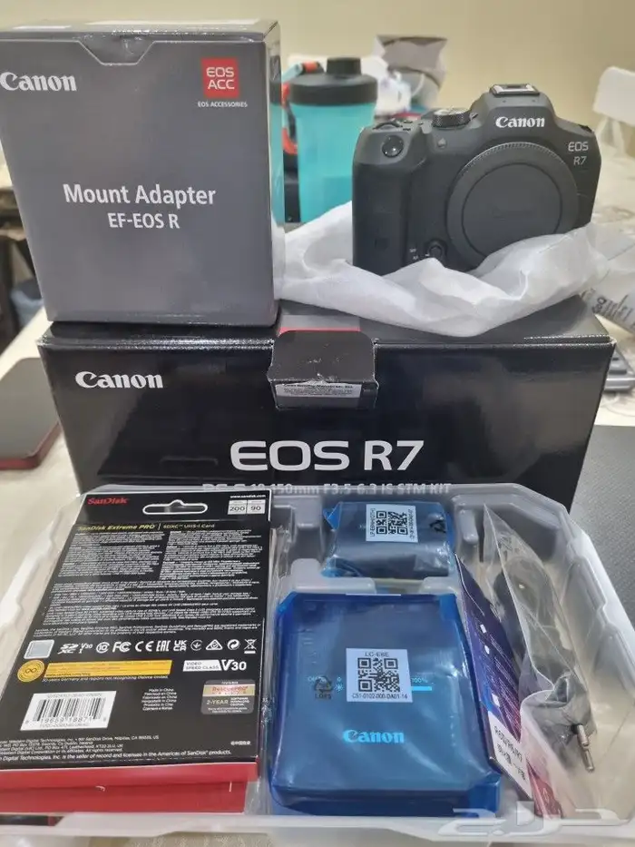 كاميرا كانون ار 7 بودي فقط جديده تماما Canon Camera R7 New 1