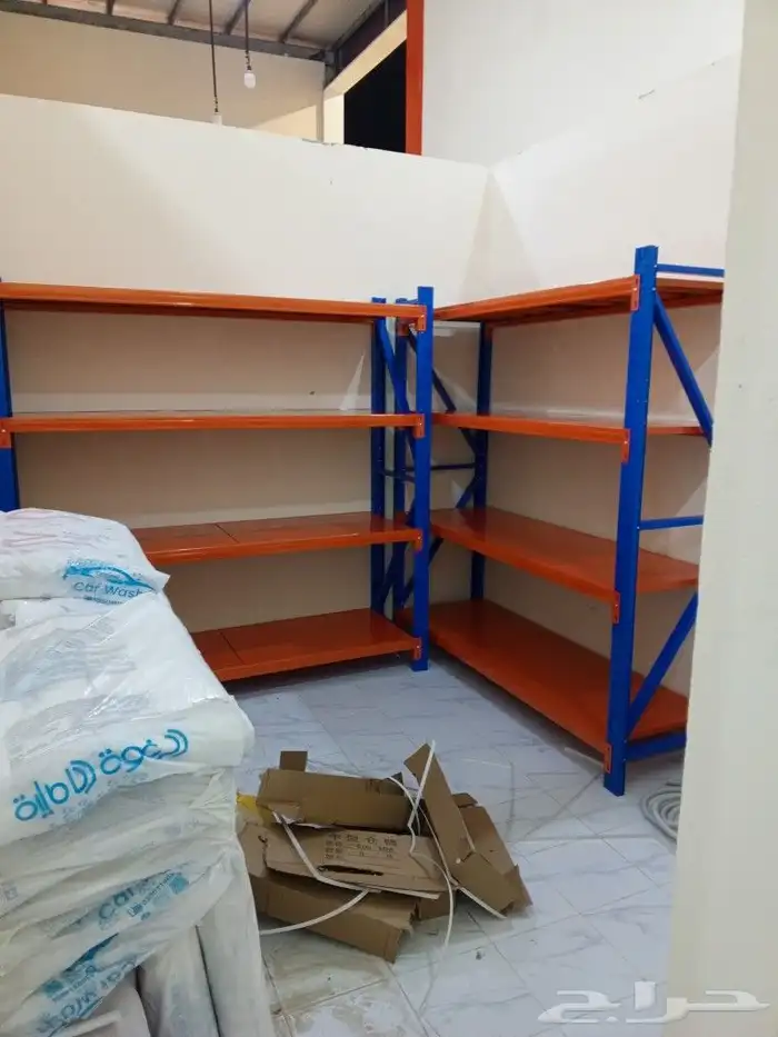 رفوف مستودعات تخزين رفوف سوبرات جميع انواع الرفوف 1