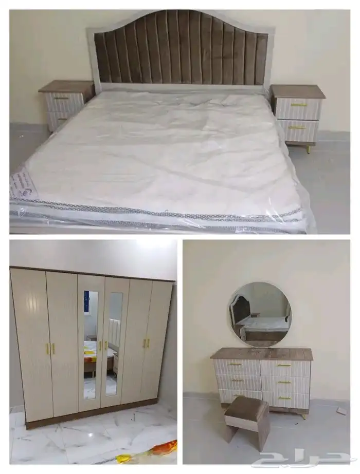 غرف نوم نفرين جديده 1800 ريال 4