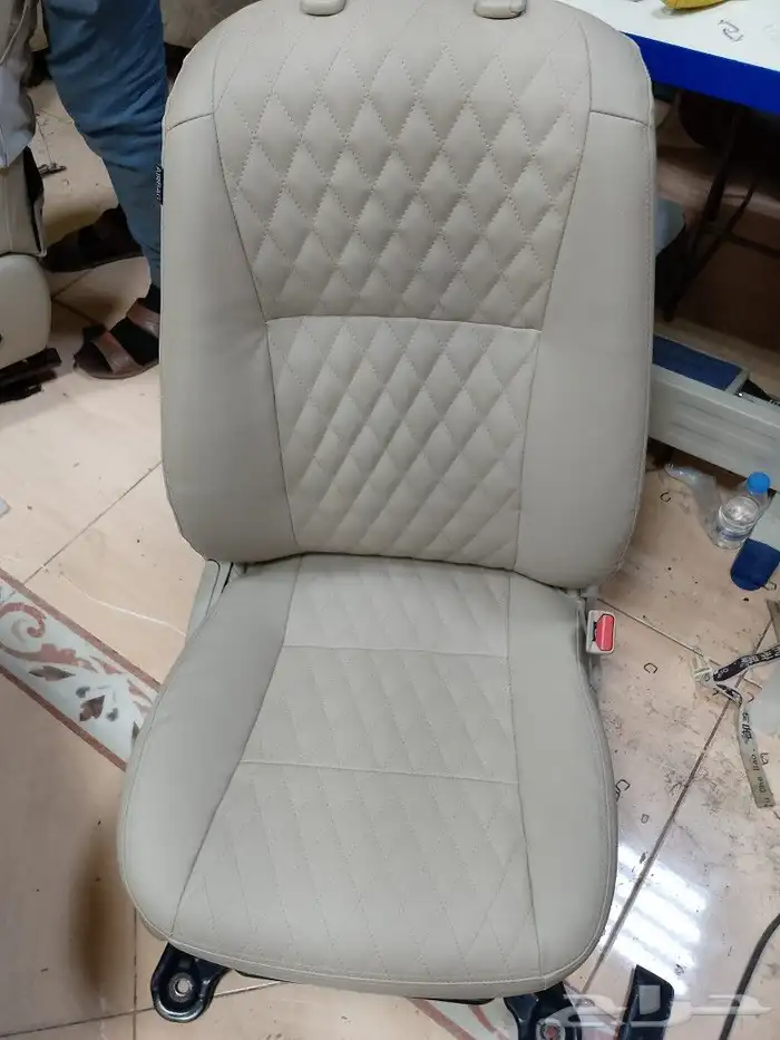 تنجيد كراسي سياره كامري موديل 2016جلد شد الوكالة 3