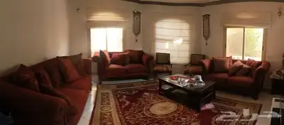 كنب امريكي خشب طبيعي 3 قطع نظيف 9 اشخاص 4