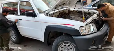 قطع وتحويل نيسان باترول فتك اسطبات مكحل واحمر صدام مع لحيه 6