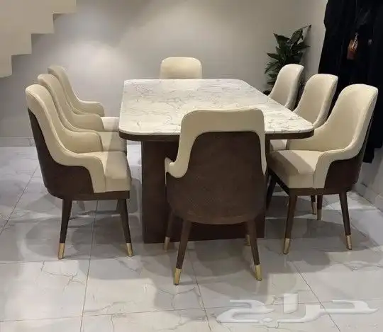 طاولات  طعام كراسي بوفيه الرياض  ابها بقيق عرعر جده مكه ال 1