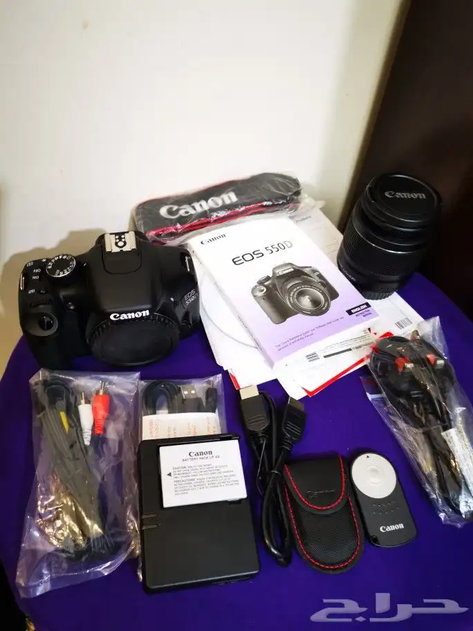 كاميرا كانون eos 550d 16