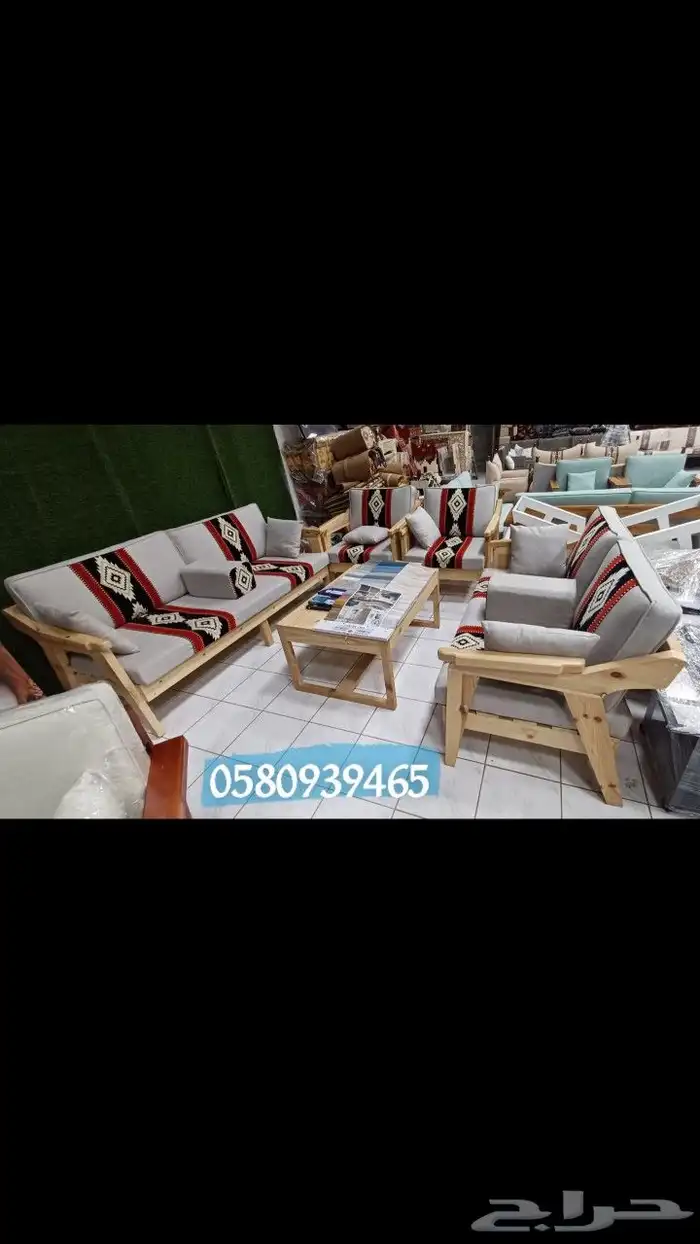 جلسات الخارجية للحدائق والشاليهات 1