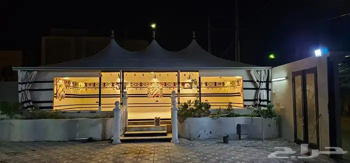 بيوت شعر خيمة صقور خيام القبب خيام المطورة مجالس مضافات 9