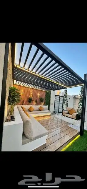 مظلات وسواتر هناجر سندويش بنل سواتر هناجر مستودعات 0