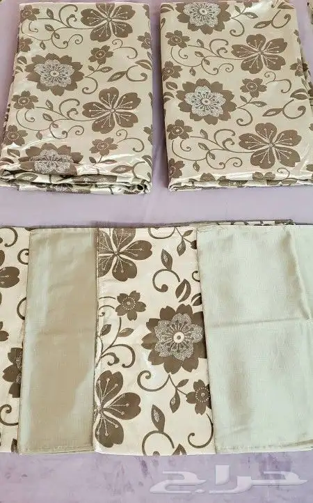 ستائر برنس قطن مفرش سرير كوفرتة قطن سجاد 6