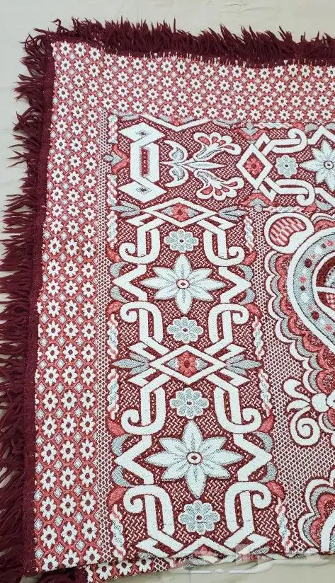 ستائر برنس قطن مفرش سرير كوفرتة قطن سجاد 1