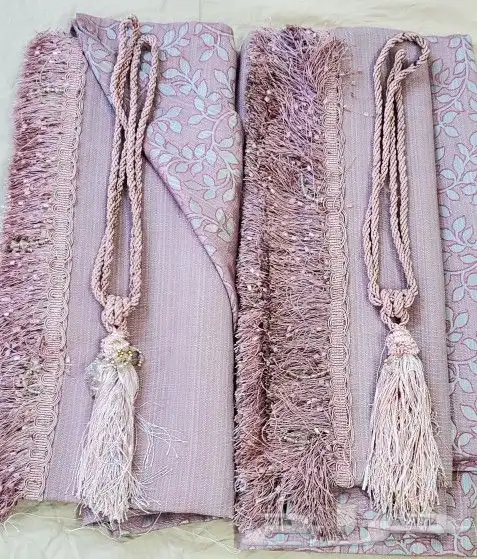 ستائر برنس قطن مفرش سرير كوفرتة قطن سجاد 0