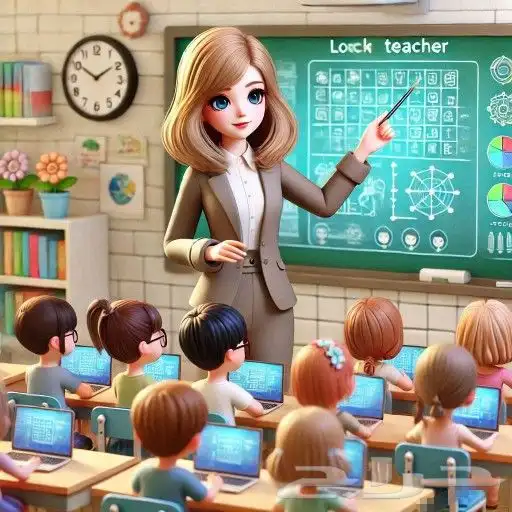 معلمة قدرات وتحصيلي متميزة 2