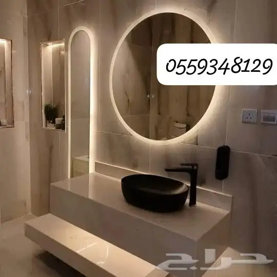 توريد وتركيب مغاسل رخام وصناعي بديل الرخام وبأسعار منافسة 7