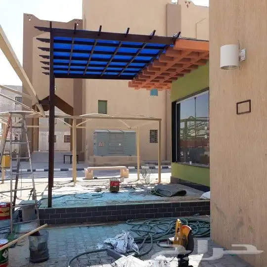 مظلات وسواتر هناجر سندويش بنل سواتر هناجر مستودعات 12