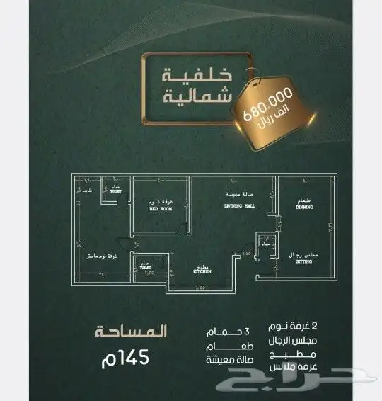 شقق وملاحق لتمليك للاستثمار في حي النهضة 3و4 غرف 5