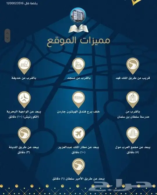 شقق وملاحق للتمليك والاستثمار حي النزهة قيد الانشاء 7