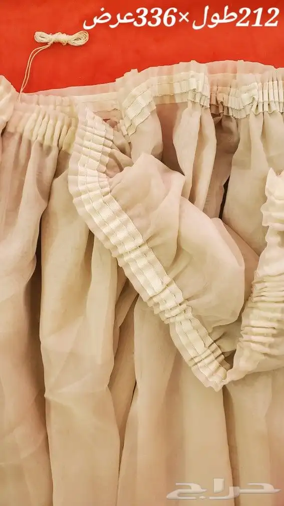 ستائر برنس قطن مفرش سرير كوفرتة قطن سجاد 5