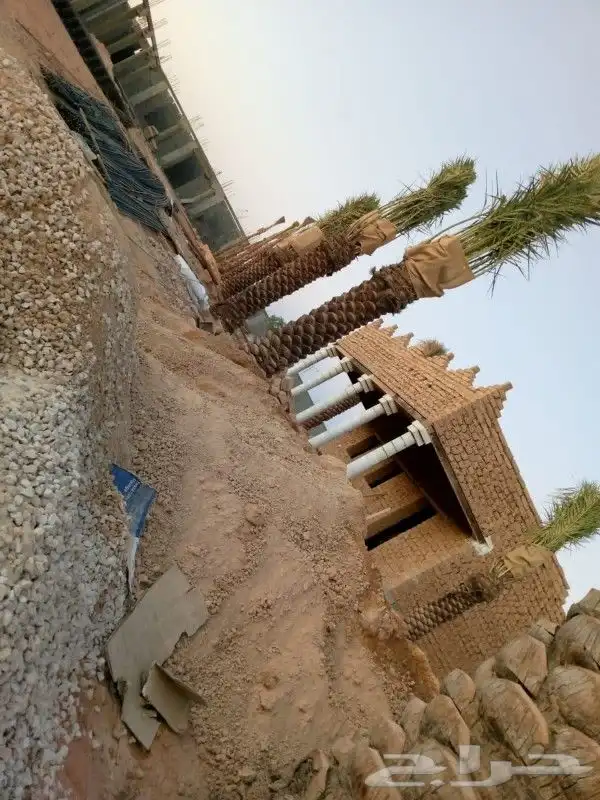 لشغل اثراث الحجر الوقيص والشعبي.والتراث الطين بنيان من الساس 3