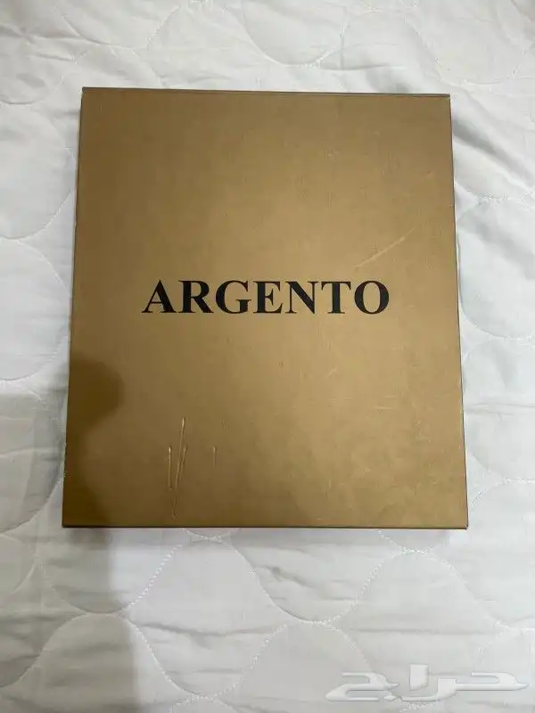 شماغ أبيض ماركة ارجنتو ARGENTO انجليزي الإصدار 2015 مخزنة 0