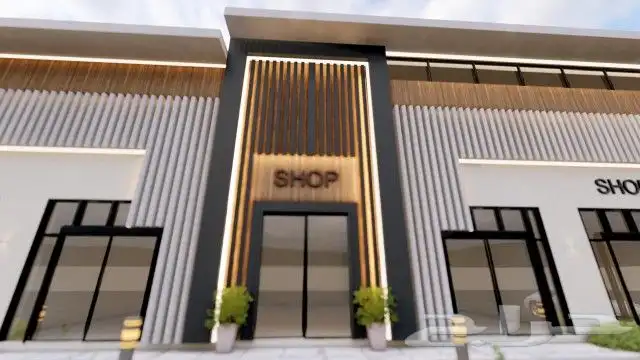 تصميم مبنئ تجاري 3