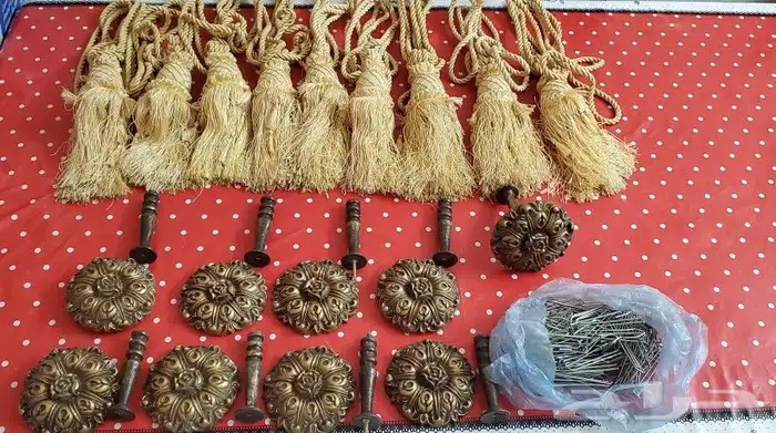 ستائر برنس قطن مفرش سرير كوفرتة قطن سجاد 4