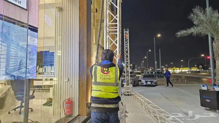 بوثات معارض وايجار شاشات p2.6 وp1.9 14