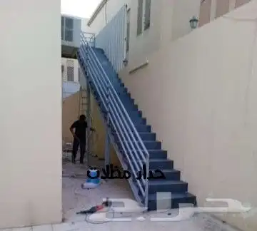 حداد ومظلات وسواتر برجولات ابواب حديد المنيو رفوف مستودعات م 15