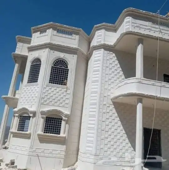 ديكور خارجي بديل الحجر الطبيعي لياسه ملونه كسررخام اسباني در 9