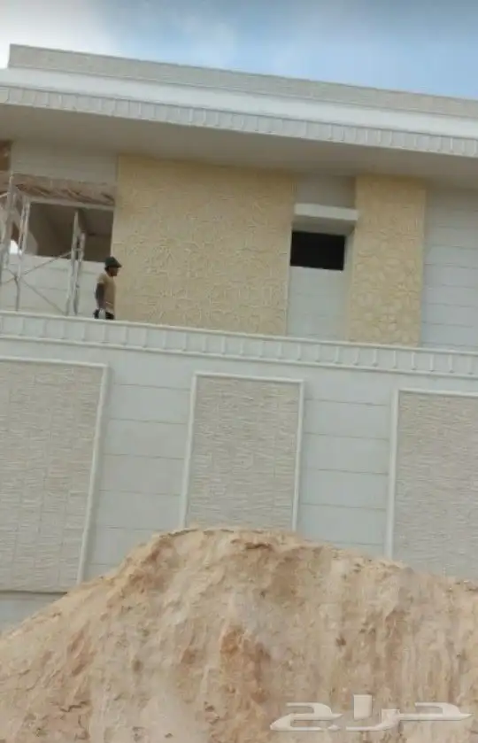 ديكور خارجي بديل الحجر الطبيعي لياسه ملونه كسررخام اسباني در 12