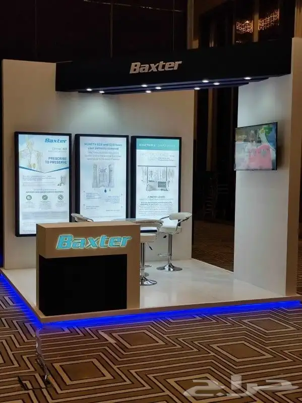 بوثات معارض وايجار شاشات p2.6 وp1.9 5