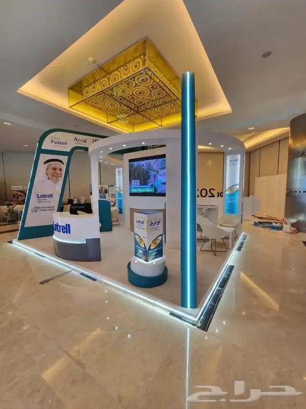 بوثات معارض وايجار شاشات p2.6 وp1.9 3