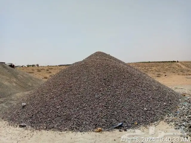 بحص ابيض ورمل ابيض واحمر واسفلت القصيم 4