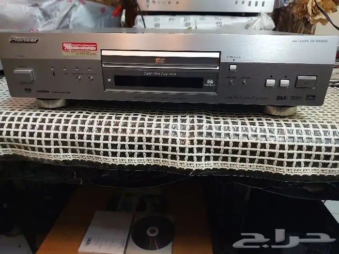 مشغل اسطوانات ليزر ودي في دي من بايونير فخم 0