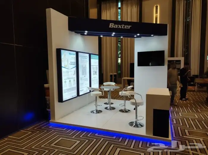 بوثات معارض وايجار شاشات p2.6 وp1.9 1