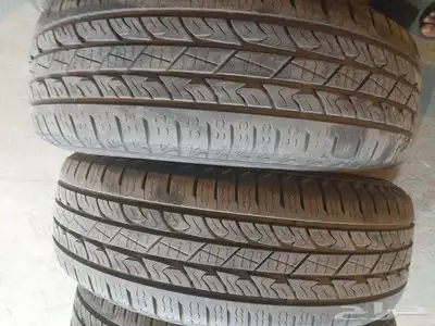 كفرات نكسن كوري نضيفه مره خاليه من العيوب مقاس 18 4