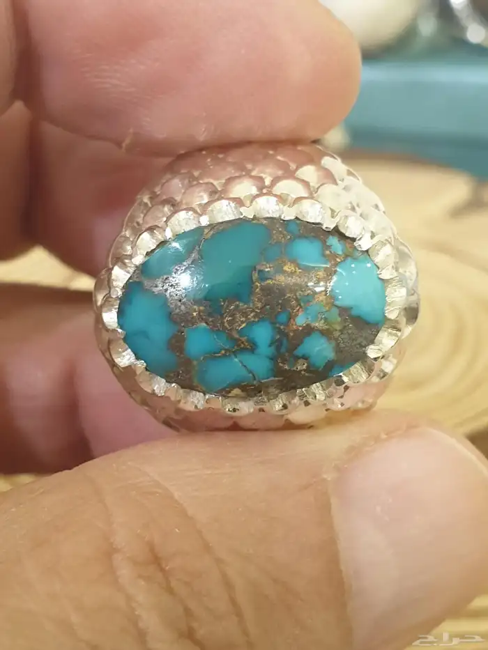 خاتم فيروز نيشابوري شبكي 1