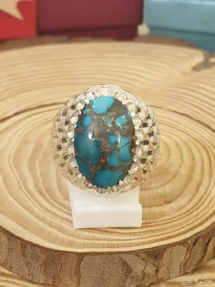 خاتم فيروز نيشابوري شبكي 3