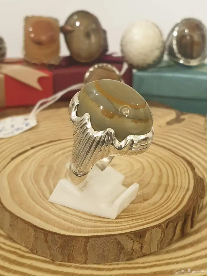 خاتم عقيق يماني سليماني شبوه نوادر 5