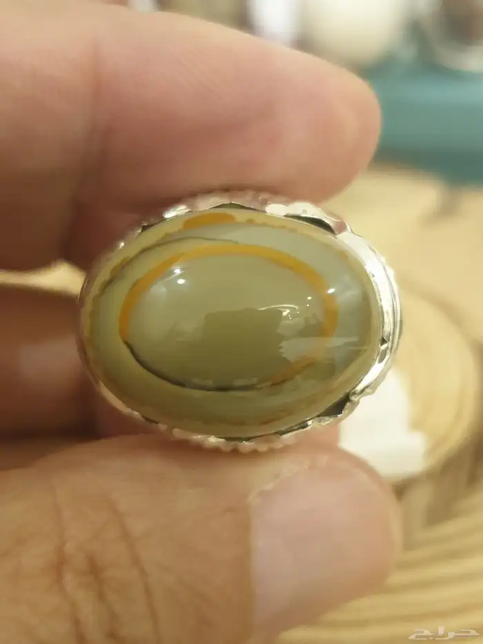 خاتم عقيق يماني سليماني شبوه نوادر 0