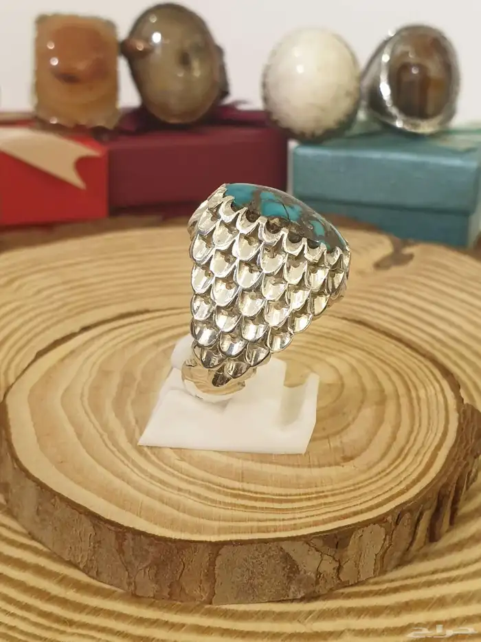 خاتم فيروز نيشابوري شبكي 7