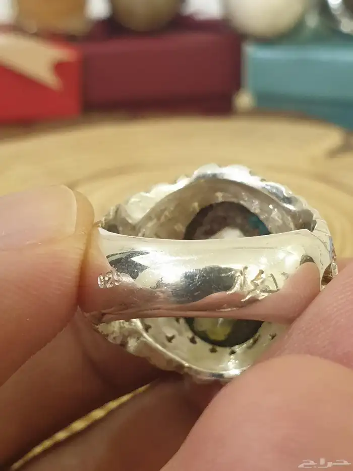 خاتم فيروز نيشابوري شبكي 14