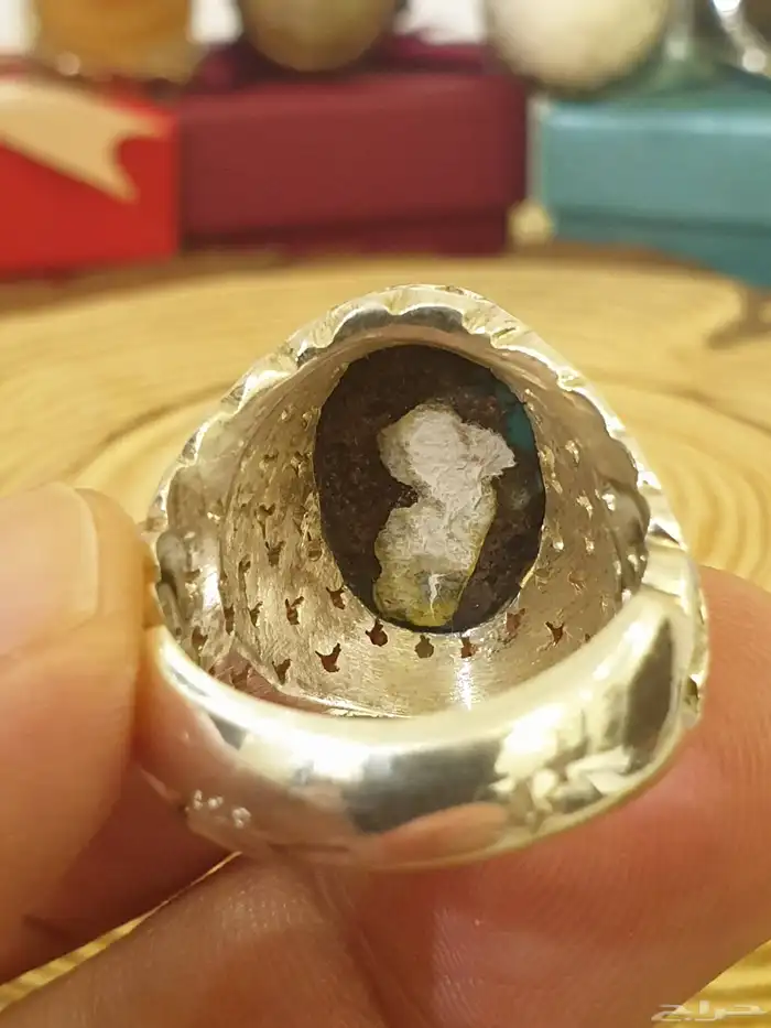 خاتم فيروز نيشابوري شبكي 15