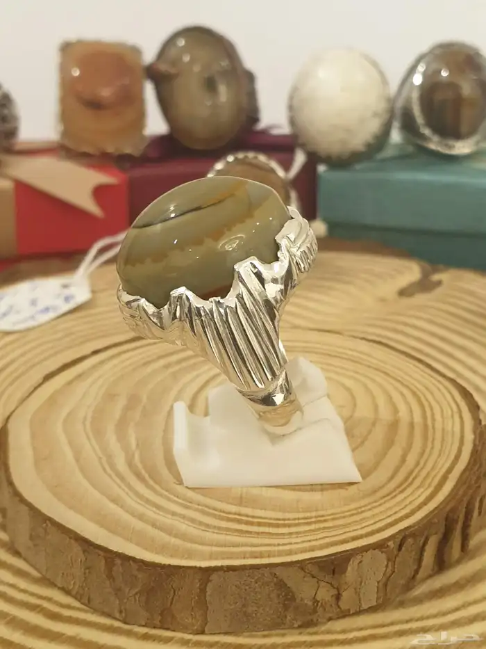 خاتم عقيق يماني سليماني شبوه نوادر 9