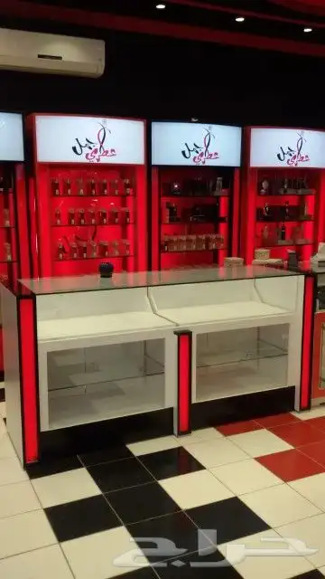 ديكور محلات ومكاتب.  محلات خياطة  محلات عطور   بوافي   محلات 0