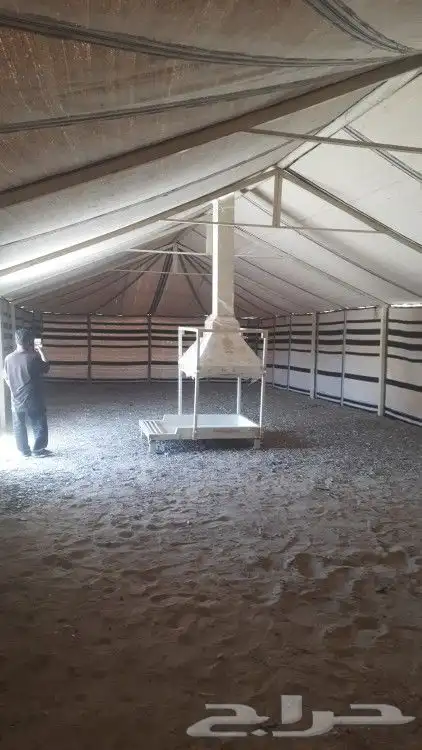 بيوت شعر ابيض جميع المقاسات ضد المطر وشمس فرش مشبات 0