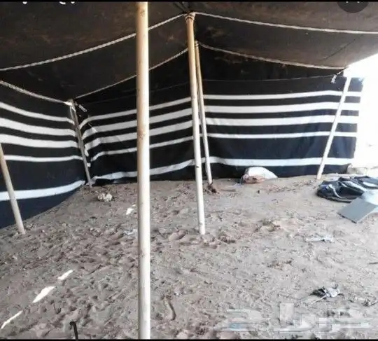 بيوت شعر ابيض جميع المقاسات ضد المطر وشمس فرش مشبات 8